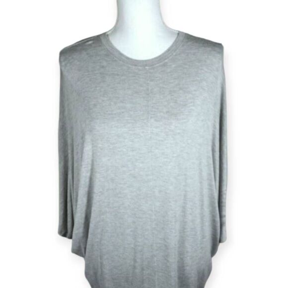 RICHARD HALLMARQ GRAY DOLMAN SLEEVE DRESS SZ.S EUC. - Picture 2 of 8
